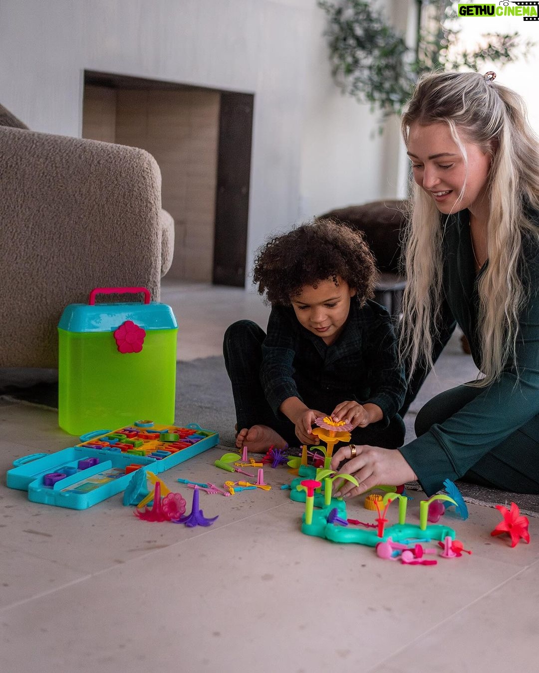 Iskra Lawrence Instagram - The best gift is present-ness with your kiddo we all know that, but if yours is anything like mine they also want toys to unwrap so I tried out tons of great gifts (that are all under $25) that actually allow child development and the opportunity to play with them using your imaginations and more. What I found was we spent way more time playing (super focused) with this $14.99 flower garden than more fancy electronic toys because I was there building it with him and we talked about the parts of the flowers, how a flower blooms and it was such a sweet hour where so many toys he’s over in 5 mins and moves on. So check out my gift guide of all the under $25 toys I found @walmart that we love in my bio @collectivevoicehq and shared to my IGS for you (or to make your life easier comment “LINK” and I can dm the link directly to you) ✨ 📸 @lanezphoto . . . . . #walmart #kidschristmas #toysforchristmas #walmarttoys #momandson #familychristmas #familyphotos #familytime #toddlertoys #under25gifts #walmartpartner *disclosure* I do work with Walmart but this actually is not part of a “deliverable” / brand deal it’s just some pics and info I wanted to share and the link is an affiliate link - just to make sure I’m always transparent with my posts tagging brands🥰 Texas