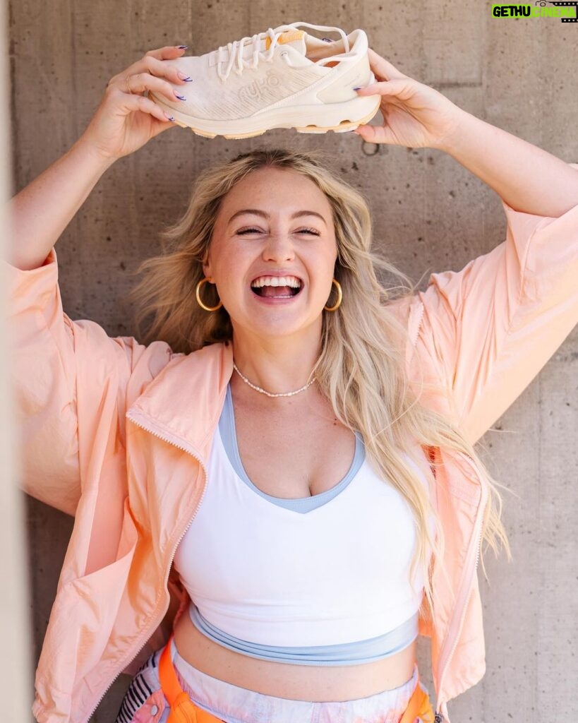 Iskra Lawrence Instagram - To be transparent I’ve struggled to do a 2023 recap because if I’m being honest it was tough - financially and emotionally for our family and physically for me I was so consumed with trying to earn back what we lost this year that I neglected my own health and wellness As cliche as it may sound having the reset of the New Year has helped remind me I get to reset and choose where to focus my energy daily and make time for myself and my family as well as my career and financial goals That’s why I felt so aligned with @ryka and knew I had to model for them when I heard their mission statement “we’ve always believed in and celebrate every day. Because there’s strength and joy in a world that’s made for us” and that’s what I’m ready to do in 2024 celebrate each day and know I create the life I want to live by choosing it each day While I was shooting this joy filled campaign I got to learn even more about the impact the brand and it’s female founder Sheri Poe have had in the athletic footwear space because @ryka is the first brand ever to create a athletic shoe specifically for a woman’s unique foot shape, muscle movement and build They also remain the only athletic shoe company solely dedicated to women👏 so it truly is an honour to be part of the #findyourdevotion campaign and wear the insanely comfy, lightweight and cute Devotion X white mesh shoe in these pics (and of course I’ll link them for you in my IG stories) I hope this inspires you to think about your own devotion and where you want to invest your time and energy into in 2024 - would love to hear the ways you’re pouring into yourself, your goals or others💕 #rykapartner #momlife #momstyle #motivation #styleinspo #runningshoes #athleisure #workout #2024 #fitness Los Angeles, California