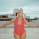 Iskra Lawrence Instagram - Still can’t get over that I got to create my own swim line that’s sustainably made with recycled materials in the most joyous juicy colours… You know I had to make a full YouTube try on haul and run through everything about how and why this swimsuit line with @andieswim is so special to me🫶 Comment below when you’ve watched the try on and let me know your faves🥰 Huge thank you to @midjordan for this amazing shoot✨ . . . #midsizestyle #midsizefashion #midsizegals #miamibeach #modellife #modelshoot #size12 #summervibes #summerstyle #andieswim Miami, Florida