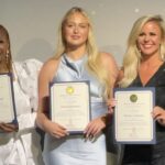 Iskra Lawrence Instagram - Thank you @lastylemagazine for honoring me with this award and @fionamacpa for the certificate from the State of California for my impact of raising awareness of EDs and pushing unretouched, inclusive marketing in the fashion industry - I never could have dreamed of being in a room with so many powerful women and change making humans. This was such a special evening that I’ll remember always, and thank you @rosgold for being by my side to experience this and make it all possible💕 Shoutout to Ros for pulling this look together in less than 24 hours and to all the wonderful PR teams who wanted to dress me: Dress + Blazer - @reformation Shoes - @louboutinworld Earrings - @muglerofficial x @hm Los Angeles, California