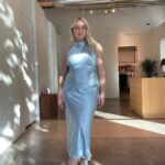 Iskra Lawrence Instagram - Thank you @lastylemagazine for honoring me with this award and @fionamacpa for the certificate from the State of California for my impact of raising awareness of EDs and pushing unretouched, inclusive marketing in the fashion industry - I never could have dreamed of being in a room with so many powerful women and change making humans. This was such a special evening that I’ll remember always, and thank you @rosgold for being by my side to experience this and make it all possible💕 Shoutout to Ros for pulling this look together in less than 24 hours and to all the wonderful PR teams who wanted to dress me: Dress + Blazer - @reformation Shoes - @louboutinworld Earrings - @muglerofficial x @hm Los Angeles, California