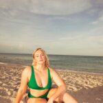 Iskra Lawrence Instagram - I can finally reveal my first EVER swimsuit capsule collection with @andieswim Nearly a year ago I started working with the team to come up with a bold, comfy but chic line of one pieces and bikinis that put fit and function first because I want to be able to do all the things in my swim 😍 None of the images will be retouched and I hope it’s a reminder to live life unfiltered and carefree because you deserve to enjoy all of life’s special moments as you are We’ve kept some of my fave classic Andie silhouettes that are already loved and updated them with our neon bright sunny colours that are perfect for summer and all year round! Full breakdown of suit names and colours in my IGS😍 I still can’t believe this is happening! Such a dream come true - thank you to the whole @andieswim team for the supporting my vision and being dedicated to high quality, sustainably made beautiful swimwear Thank you @midjordan for this beautiful campaign shoot #andieswim #andieswimpartner #andiexiskra Miami, Florida