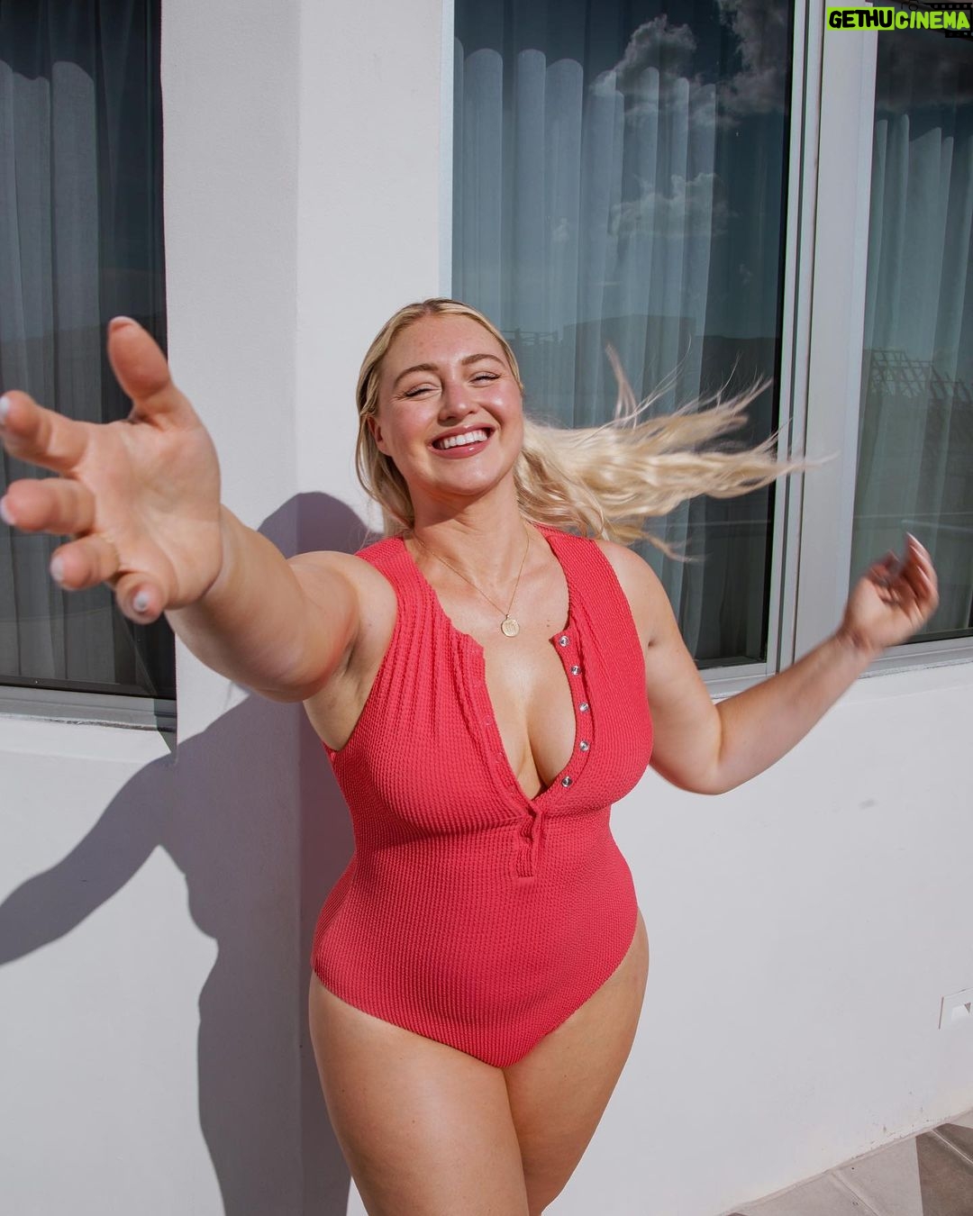 Iskra Lawrence Instagram - I can finally reveal my first EVER swimsuit capsule collection with @andieswim Nearly a year ago I started working with the team to come up with a bold, comfy but chic line of one pieces and bikinis that put fit and function first because I want to be able to do all the things in my swim š None of the images will be retouched and I hope itās a reminder to live life unfiltered and carefree because you deserve to enjoy all of lifeās special moments as you are Weāve kept some of my fave classic Andie silhouettes that are already loved and updated them with our neon bright sunny colours that are perfect for summer and all year round! Full breakdown of suit names and colours in my IGSš I still canāt believe this is happening! Such a dream come true - thank you to the whole @andieswim team for the supporting my vision and being dedicated to high quality, sustainably made beautiful swimwear Thank you @midjordan for this beautiful campaign shoot #andieswim #andieswimpartner #andiexiskra Miami, Florida