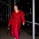 Iskra Lawrence Instagram - what should we name this Valentine’s Day super villain?!🦹🏼‍♀️ . . . Midsize fashion Midsize outfit inspo GRWM NYC outfit inspo NYFW Midsize mom outfit NYC outfit Valentine’s Day outfit Valentine’s Day outfit ideas #valentinesdayoutfit #grwm #datenightoutfit #midsizestyle New York, New York