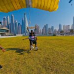 Israel Adesanya Instagram - ☁️🦅🌪️ “In a sky full of people, only some want to fly…isn’t that crazy?!”…Thank you Jason and Debbie at @skydivedubai for an awesome experience. I don’t fear death, I fear not living life to thee absolute fullest, we’re all gonna die someday so push it to the limit!!! You can’t see me…I AM FREE‼️‼️‼️ Dubai, United Arab Emirates