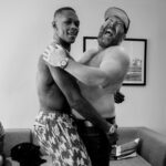 Israel Adesanya Instagram - 🥹 “I’ve learned that people will forget what you said, people will forget what you did, but people will never forget how you made them feel.” ✌️😊 Each one is a real one!! @bertkreischer @seguratom @joerogan Thank you ✨ 💕
