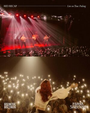 Isyana Sarasvati Instagram - Dari Semarang, Padang, hingga Medan, Isyanation emang gak pernah gagal bikin seru! ❤️‍🔥

Sadly, Isyana 4th Album Showcase: Live on Tour has come to an end. Big thanks to all the people who participate on the tour. We’re forever grateful for the warm welcome and electrifying energy you gave to us.

The tour may be over, but the music still lives on. Our musical journey certainly won’t stop here. Tunggu kami di event-event seru selanjutnya—ciao! 🌹⚡️