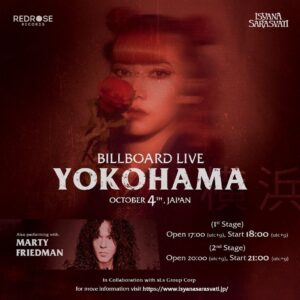 Isyana Sarasvati Instagram - It’s almost here😈🤘🏻 ❤️‍🔥Billboard Live YOKOHAMA October 4th 2023 Online tickets are available as well!! So you can enjoy ISYANA performance anywhere with your loved ones❤️ Tickets are up for grab through our bio link! See you guys really soon🇯🇵 #ISYANATOUR #ISYANA4THALBUM #IsyanaSarasvati #slsgroupcorp