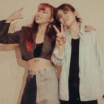 Isyana Sarasvati Instagram - Thank you for joining my stage @roundfestival and having a headbang sesh together!! @sleeep__sheeep ❤️‍🔥🤘🏻