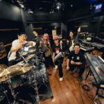 Isyana Sarasvati Instagram - Just finished our rehearsal for tomorrow’s performance @billboardlive_yokohama WISH ME LUCK GUYSSS! Gokil masih ga nyangka bakal kolab sama Marty Friedman, tebak hayo doi bakal main lagu nyong yang mana?! Bisa nonton streaming juga looh link di bio buat beli tiketnya!🤘🏻🔥 So nice to finally meet you in person @martyfriedman and all my band mates in Japan! @waka_bass @d_drive_gt_yuki @yeongkwi_lee let’s rock the stage tomorrroww!!!!! Tokyo, Japan