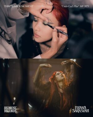 Isyana Sarasvati Instagram - Throwback to “Under God’s Plan” Music Video🔥 @isyanasarasvati @mantravutura 

Here are some behind the scene moments from Isyana’s “Under God’s Plan” MV shooting feat. Mantra Futura. Go watch the MV NOW! 🌹

#IsyanaSarasvati #isyana4thalbum #undergodsplan #mantravutura