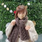 Itô Karin Instagram - . . 母にマフラー編んでもらいました🧣♡ . 3年くらい前に編んでもらったマフラーを 第一線でヘビロテしすぎて だいぶバサバサになってきていたので新調😊 . . 今年はこのマフラーを付けた写真 ばかりになりそうです🤣✨ . . .