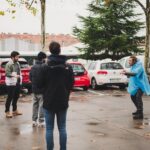 Itzan Escamilla Instagram – De cuando correteábamos con “chaval”. ‘poco de dogma con el @jaimeolias “audiard”