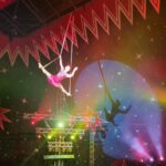 Iveta Lutovská Instagram - Další velký zážitek 🎪 - pro Matýska poprvé a podle jeho nadšení ne naposledy🤩. Nejvíc ho bavil klaun, Anetku medvěd a mě artisti💪🙈😄 #cirkus #humberto #rodinohodiny Prague