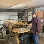 Ivy Winters Instagram – My dad is the coolest. He’s been busy making toboggans for the grandchildren in the family. He’s incredibly talented and it was his birthday yesterday! Love ya dad! #diy #talent #woodworking #sled #toboggans #handmade #heirloom