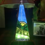 Ivy Winters Instagram – Made a couple stained glass incense burners! They also act as pretty night lights! If you had to pick a favorite incense what would it be?!! #nagchampa #nagchampagold #sandalwood #frankincense #palosantos #stainedglass #handmade #diy #gooutandmakesomething #nightlight #mountain #sunrise