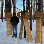 Ivy Winters Instagram – My dad is the coolest. He’s been busy making toboggans for the grandchildren in the family. He’s incredibly talented and it was his birthday yesterday! Love ya dad! #diy #talent #woodworking #sled #toboggans #handmade #heirloom