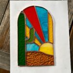 Ivy Winters Instagram - Howdy all! Wanted to share some of the few stained glass pieces I’ve created over the past 5 months. If you’re in town and interested in purchasing one of these bad boys you can see them displayed at @geefarmsnursery in Stockbridge Michigan. Big smooches! #stainedglass #handmade #honeybee #poppy #tulips