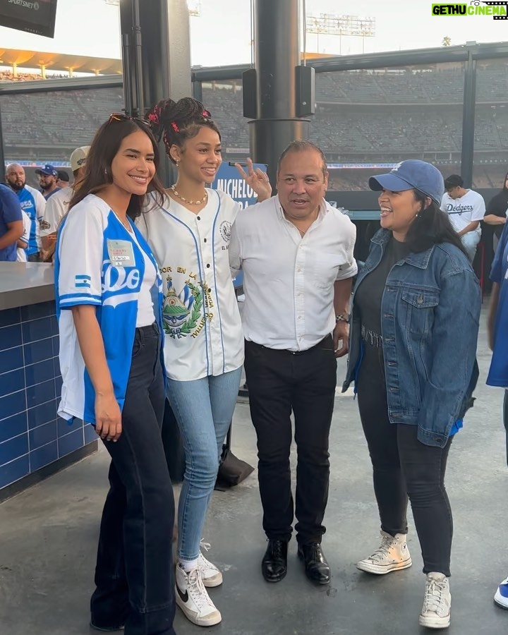 Izabela Rose Instagram - SALVI-NATION x DODGERS Dodger Stadium