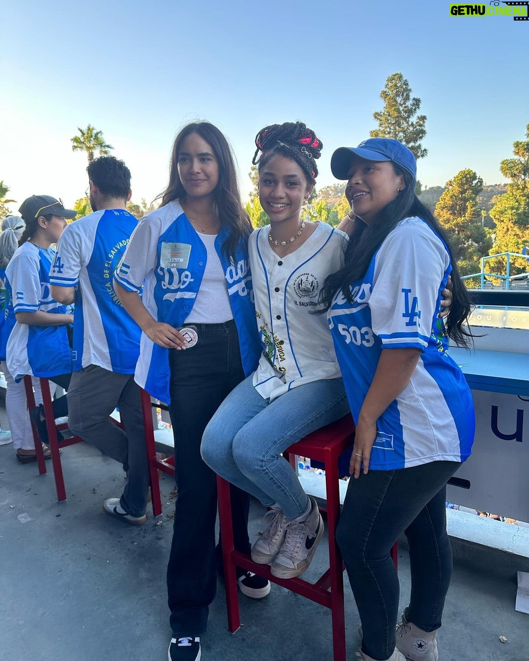 Izabela Rose Instagram - SALVI-NATION x DODGERS Dodger Stadium