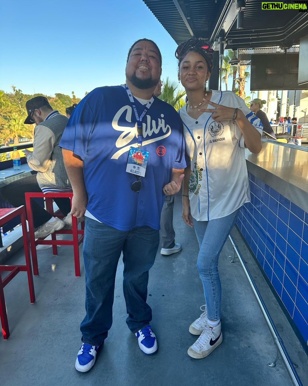 Izabela Rose Instagram - SALVI-NATION x DODGERS Dodger Stadium