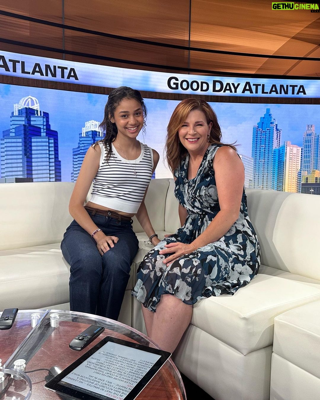 Izabela Rose Instagram - Thank you @fox5atlanta