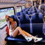 Izabela Rose Instagram - I was just sittin on a train mindin my business….