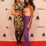 Izabela Rose Instagram - Thank you to The Atlanta Film Festival and @savingourdaughtersinc for the invite to the #atlanta film festival red carpet. Big plus was getting to experience this with such a beautiful soul like @kylieghcurran 💛 Styled by - @gracekarin_brand Shoes - Vintage Australia #lenahorne #natkingcole #gracekarin #gracekarinofficial Atlanta, Georgia
