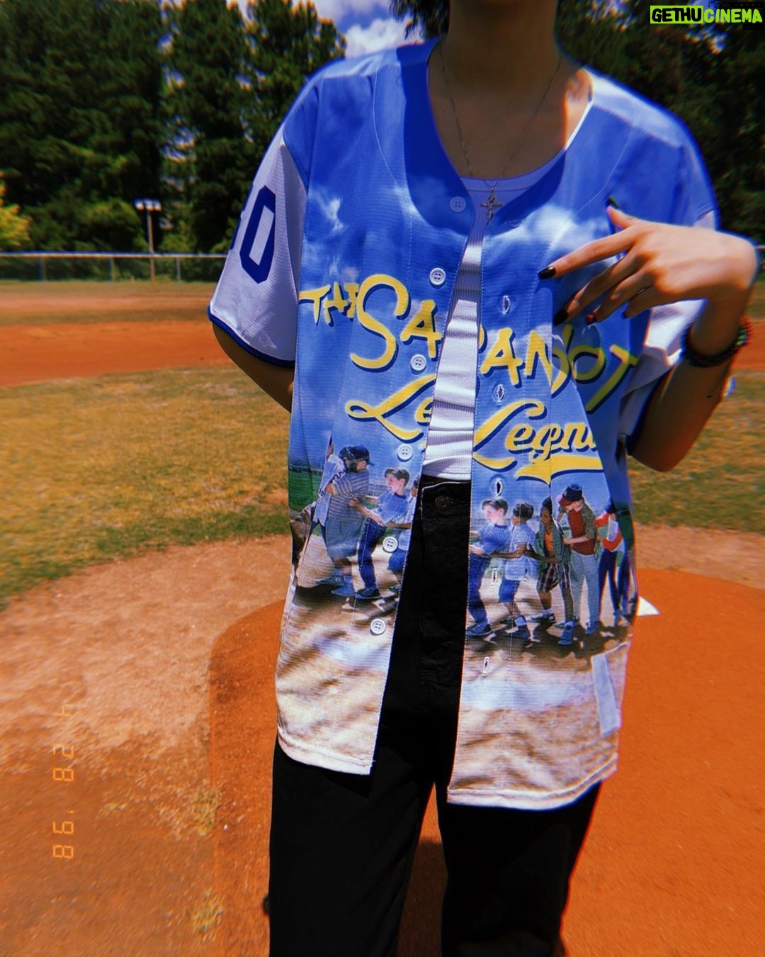 Izabela Rose Instagram - Running homers like im on the #sandlot The Sandlot