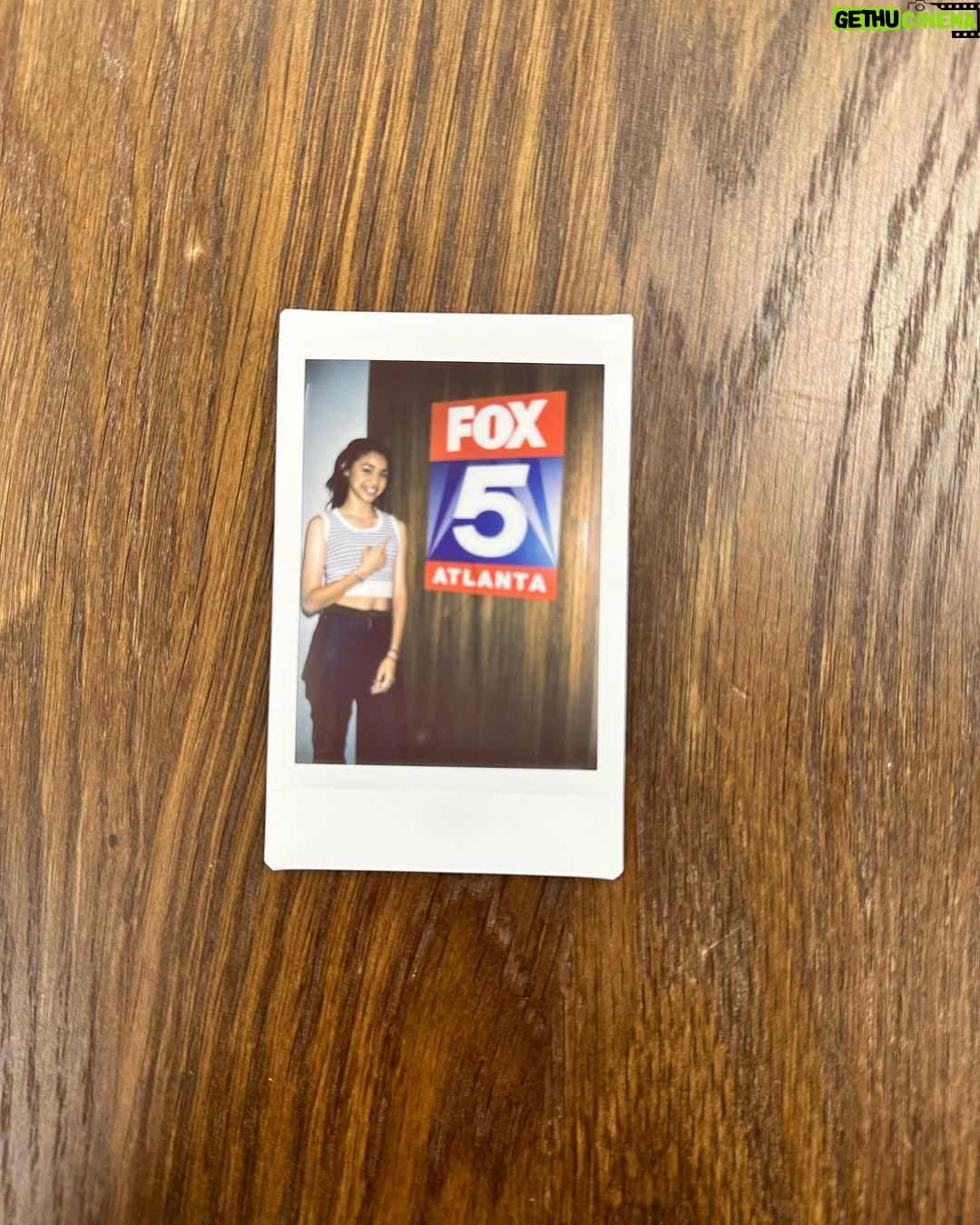 Izabela Rose Instagram - Thank you @fox5atlanta