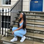Izzy Fairthorne Instagram - Find me somewhere in a cute gym set🩵 @sportsdirectuk Link in bio #ad Cheltenham, Gloucestershire