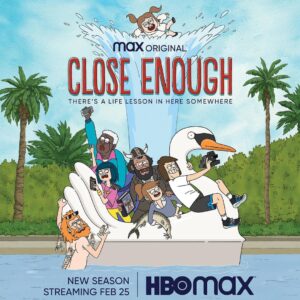 J.G. Quintel Instagram - Season 2 of Close Enough drops on HBO Max February 25th!