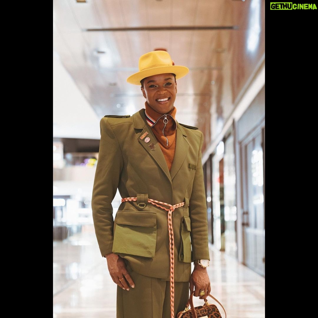 J. Harrison Ghee Instagram - I love NYC, thanks for stopping me @fvdedvisuals. You captured a moment in time and I’m so grateful. I look forward to capturing more together in the future. #dassit Hudson Yards New York