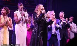 J. Harrison Ghee Instagram - Such a delight to have our iconic producer @mariahcarey stop by to surprise us all! She had the sweetest things to say about our performances and the show. Humbled by her graciousness. 

https://www.dailymail.co.uk/tvshowbiz/article-11741501/Mariah-Carey-leaves-Broadway-starstruck-takes-stage-Like-Hot.html

Photo by @bruglikas @broadwaybruce_ @gettyentertainment