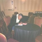 J. Harrison Ghee Instagram - This is a picture of me preparing to audition for @amdaofficial in 2007. I didn’t know what I was getting myself into, choosing to move to New York to study musical theater; I simply saw a way out of North Carolina that seemed fun and felt right. Little did I know the fullness of freedom I would find. My journey to today has been filled with experiences that expanded my vision of what life could be, freed me to see myself beyond my wildest dreams and continues to show me I have so much more to learn. When making choices in life, we may not know the full outcome, but stepping out on faith can lead to fulfillment and happiness. That being said, there are also moments of turmoil and tribulation, which simply translate to growth. Don’t let the dark moments overwhelm you, but instead allow them to fortify you in truth and authenticity. No one can tell you who you are, your story is yours to experience and share. You are in control of your narrative. #tbt #justthinking #tellyourstory #freedom #fulfillment #joy #life #dassit