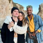 J. Harrison Ghee Instagram - This is not just a man crush Monday, but also a couple crush kind of day! These humans bring my joy and connect to my heart. Sometimes you meet people and immediately link as if you were always meant to be together. Thank you @brendonurie and @sarahurie for being you and sharing your love with me, I’m grateful for your friendship. #mcm #couplecrush #friendship #love #dassit Malibu, California
