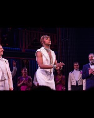 J. Harrison Ghee Instagram - Last night was many things, and the theme for the night was joy!!!! I’m so grateful for this moment and all the love and support! Let’s keep it hot!!! #somelikeithotmusical #broadway #opening #youcouldaknockedmeoverwithafeather #dassit