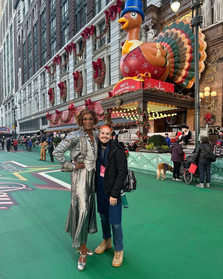 J. Harrison Ghee Instagram - #SomeLikeItHotMusical #macysthanksgivingdayparade #nyc #dreams #pinchme #dassit Macy's Herald Square