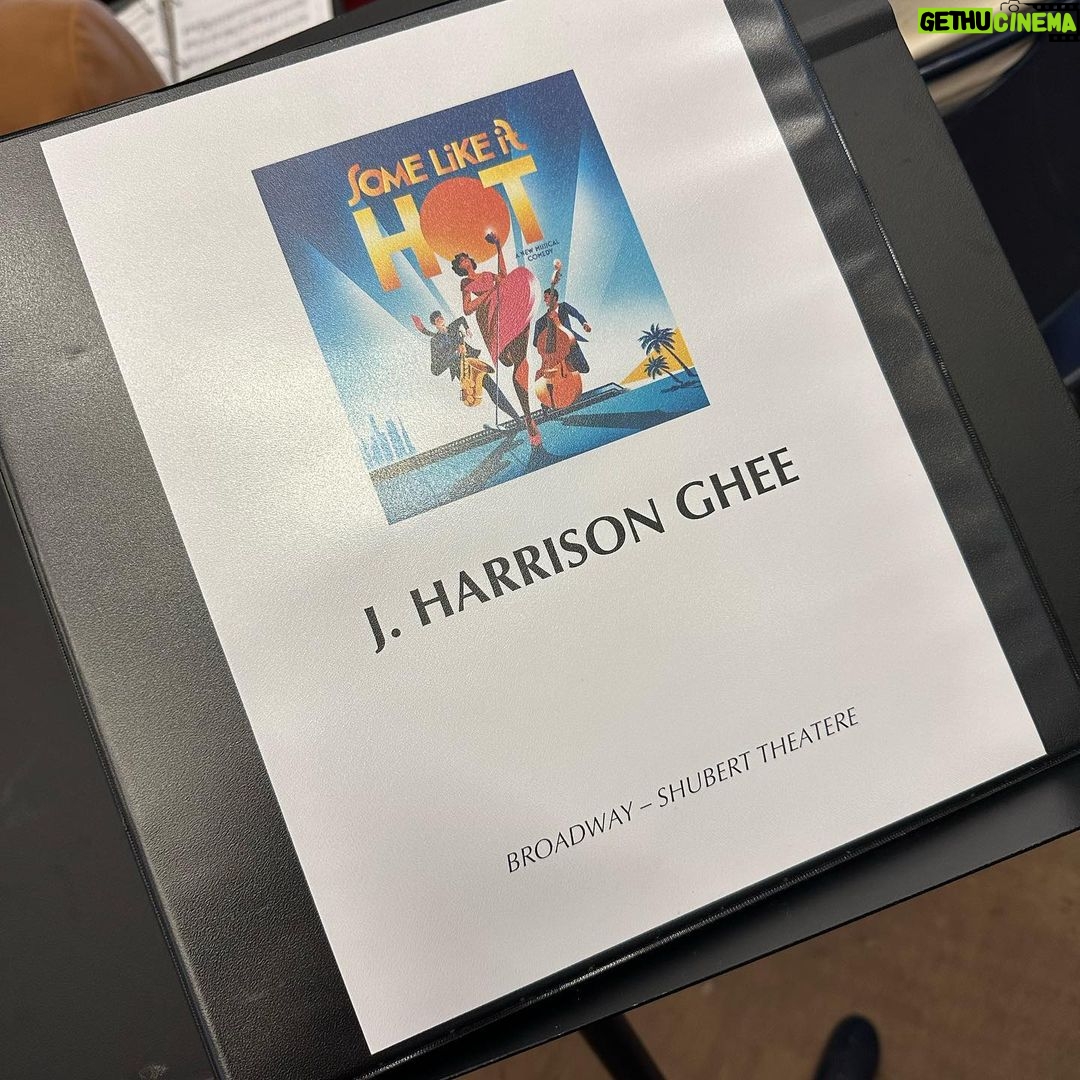 J. Harrison Ghee Instagram - Our first week of rehearsal for the broadway run of @somelikeithotmusical is in the books, and there are so many feelings. It is a blessing to be able to do what I love and even more of a honor to have an amazing group of humans to create and grow with. We are so excited to share our musical with you, it’s gonna be HOT for sure!!! 📷: @marcjfranklin #broadway #somelikeithotmusical #dassit New 42 Studios