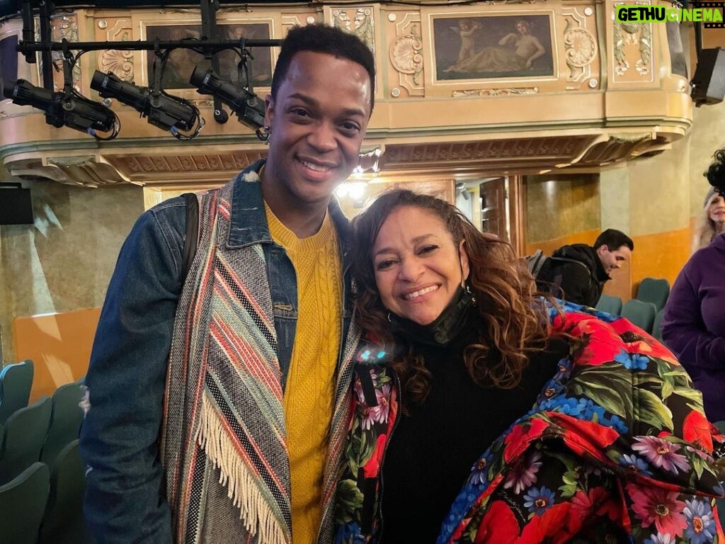 J. Harrison Ghee Instagram - We have had some incredible humans stop by the Shubert theater to see @somelikeithotmusical! I’m full of gratitude for their love, support and beautiful words. They all inspire and uplift me in different ways and I carry their joy in all that I do! Thank each and every one of you. #hotties #dassit Professional 📸: @bruglikas Shubert Theatre