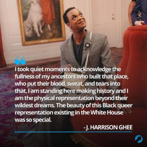 J. Harrison Ghee Instagram - In honor of International Non-Binary People’s Day, Tony Award winner J. Harrison Ghee sat down with Broadway Direct to reflect on following up Tony night with a visit to the White House the next morning, a month after the whirlwind experience. Head to Broadway Direct for the full story!

📸: @jennyandersonphoto