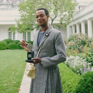 J. Harrison Ghee Instagram - In honor of International Non-Binary People’s Day, Tony Award winner J. Harrison Ghee sat down with Broadway Direct to reflect on following up Tony night with a visit to the White House the next morning, a month after the whirlwind experience. Head to Broadway Direct for the full story!

📸: @jennyandersonphoto