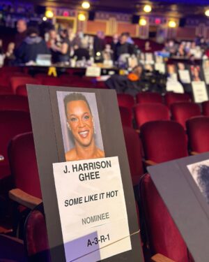 J. Harrison Ghee Instagram - I’m feeling so many emotions in preparation for tomorrow. This season of awards and recognition has been full and such a blessing. I’m so grateful to my cast and company who work so hard to give our show all it takes, it’s not a light task to do what we do. Thank you to everyone who has shown us love and hyped us up, it has really fueled me to get through this wild ride. I have been stopped by so many people who have expressed their support and it truly fills my heart to be loved from every direction. I hope you will be tuned in tomorrow to celebrate this incredible season of theater and join in the joy we will be living in. Thank you a million times over!!! #dassit