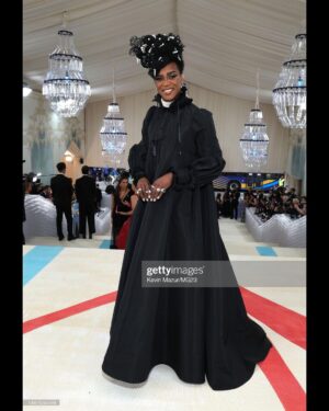 J. Harrison Ghee Instagram - The little version of me is leaping and giggling from the opportunity to attend the Met Gala this past week. Walking this carpet and gliding through the museum in couture was magical and something I will never forget. Dreams can be made a reality when you believe and put in the work. My first Met Gala was true perfection and I look forward to more moments to fulfill all my heart’s desires!!! 

Thank you for the invite and dressing me @voguemagazine 

#metgala #alineofbeauty #andreleontalley #blackbeauty #dassit

👗: @wiederhoeft_ 
💄: @dallasdoll702 
💇🏾‍♀️: @caitlinmolloy.hair assisted by @outspoken_panda_