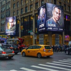 J. J. Soria Instagram - Corner of 7th Ave & 41st St. #TheOath streaming for free now on #Crackle .