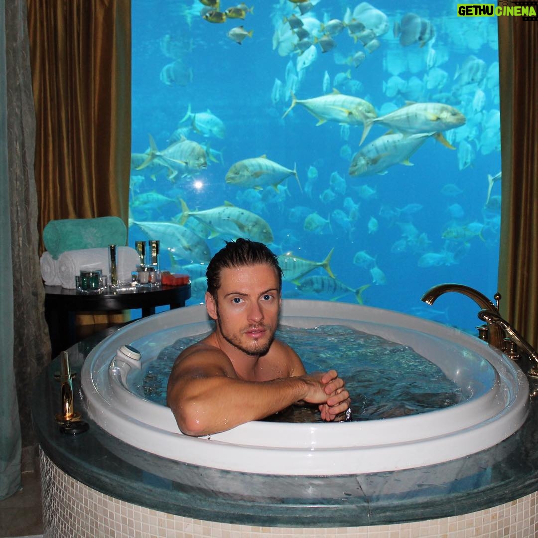 Jörn Schlönvoigt - 10.2K Likes - The best #jacuzzi #view i ever had , absolut fantastic and memorable 👌🏻❤️#underwatersuite #dubai