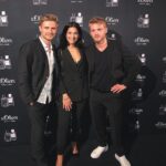 Jörn Schlönvoigt Instagram - Anzeige: happy to meet my friends at the @soliverfashion #fragrances #blacklabel #launchparty #in #berlin #myshoes #soliver #crew #crewlove #watchmystory #blackandwhite