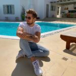 Jörn Schlönvoigt Instagram - #mykonos #poolside #greece #beautiful #island #europe #picoftheday #sunset Mykonos Greece