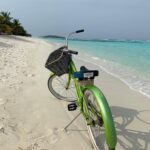 Jörn Schlönvoigt Instagram - 𝙵𝚛𝚎𝚎𝚍𝚘𝚖 Life is a journey, not a destination #throwback #maldives #bycicle #indianocean #sand #sky #water