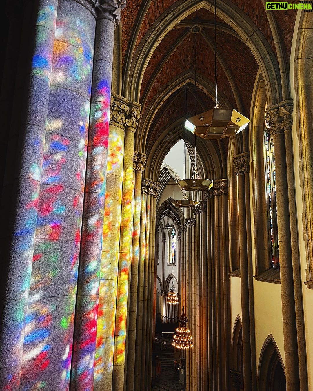 Júlia Gomes Instagram - Catedral Metropolitana de São Paulo, mais conhecida como Catedral da Sé! Localizada no centro de São Paulo ela é um dos pontos turísticos mais visitados por aqui! Você já conhece? Me conta ai nos comentários! 🫶🏻🤍